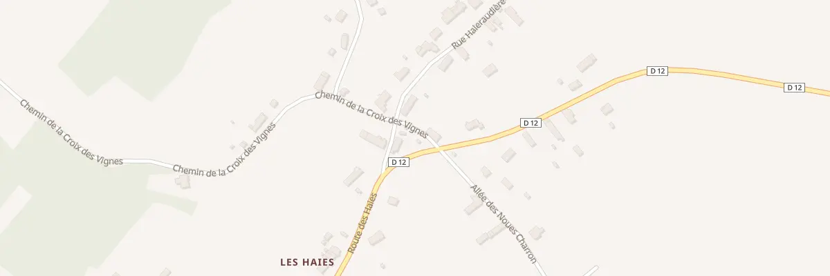 Plan du 26 Rte des Haies à Lignières