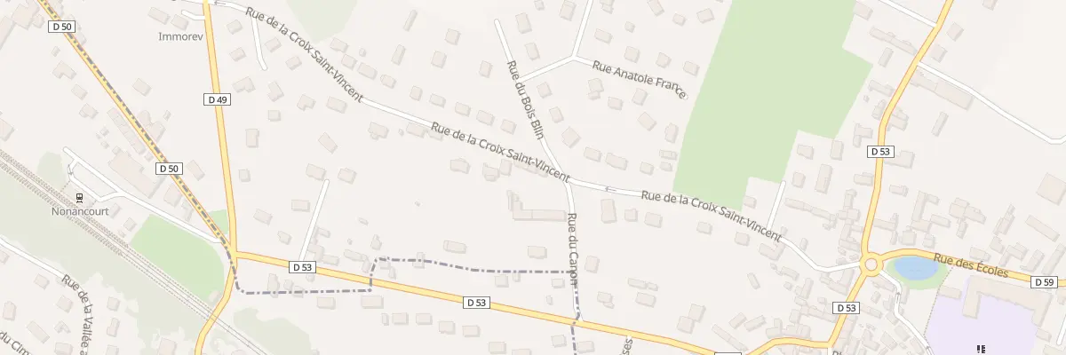 Plan du 1 Rue du Canon à La Madeleine-de-Nonancourt