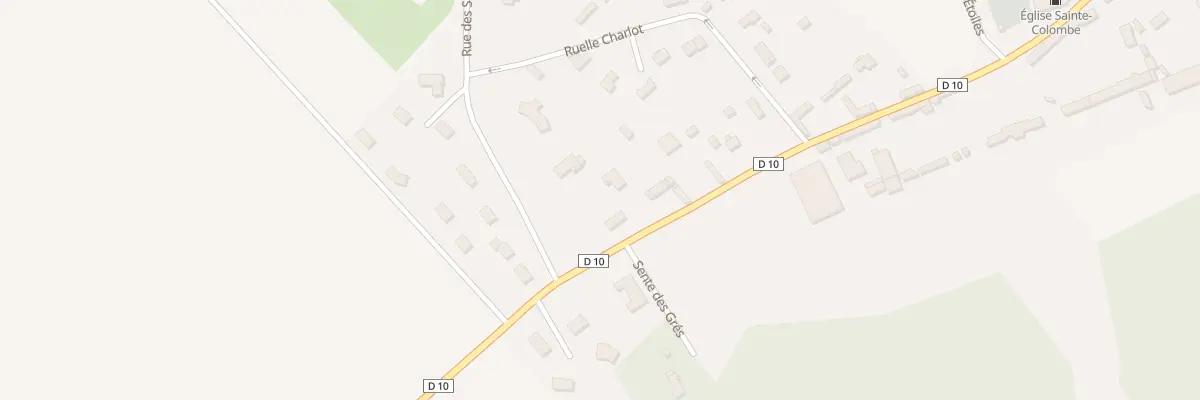Plan du 2 Rue des Sablons à Irreville