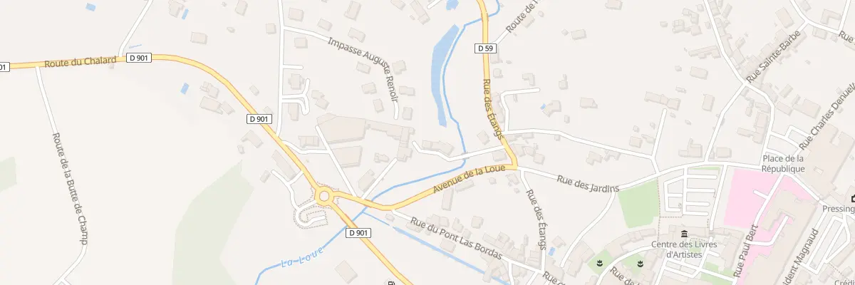 Plan du 25T Rue des Etangs à Saint-Yrieix-la-Perche
