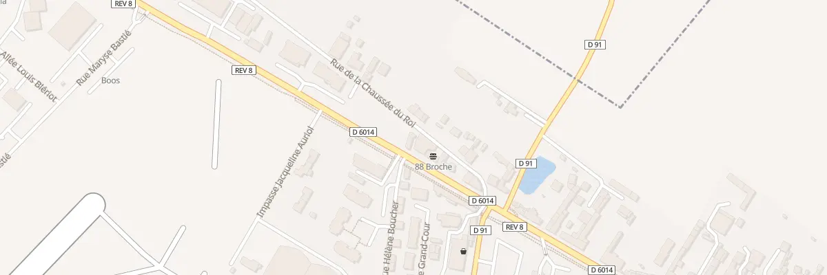 Plan du 208 Rue de Rouen à Boos