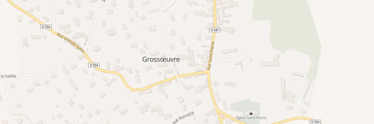 Plan du 4 Rue Grandis Sylva à Grossœuvre