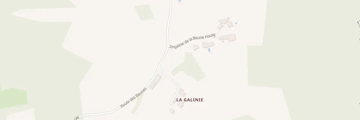 Plan du 303 La Galinie à La Chapelle-Aubareil