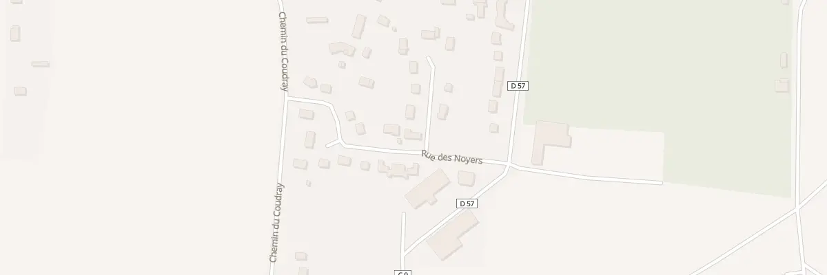Plan du 13 Rue des Noyers à Fauville