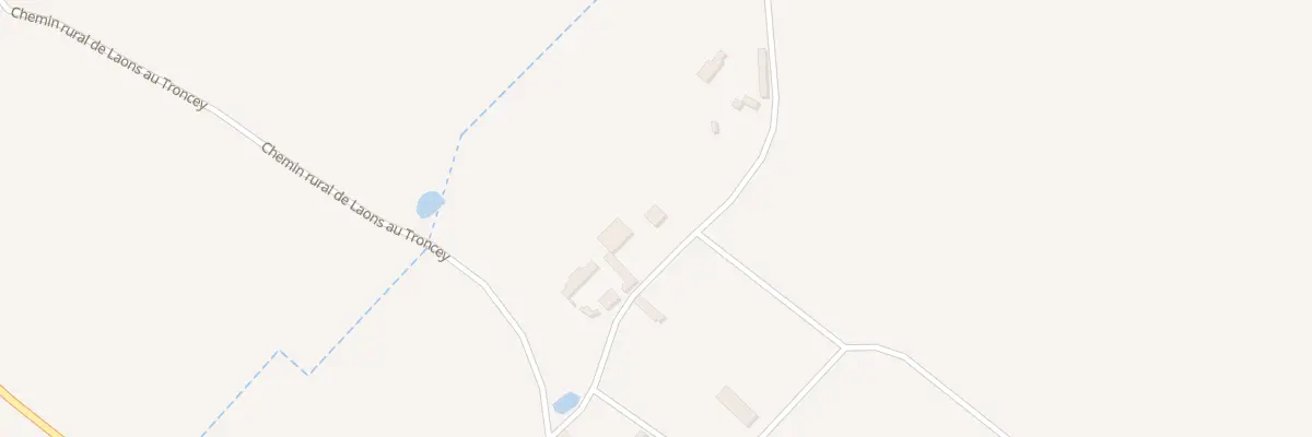 Plan du 21 Le Troncey à Laons