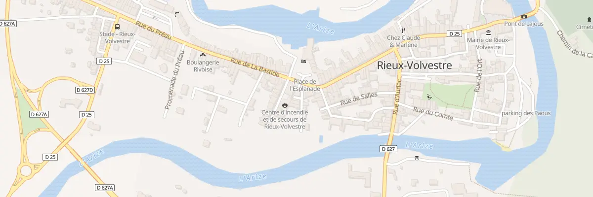 Plan du 9 Pl de la Caserne à Rieux-Volvestre