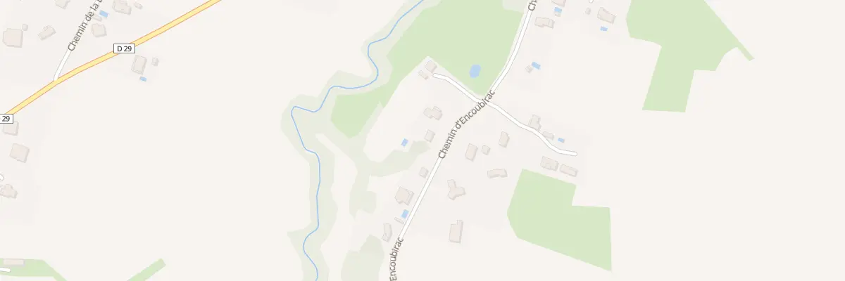 Plan du 265 Pont de Laouat à Launac