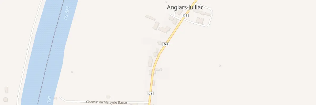 Plan du 5190 Tourondel à Anglars-Juillac