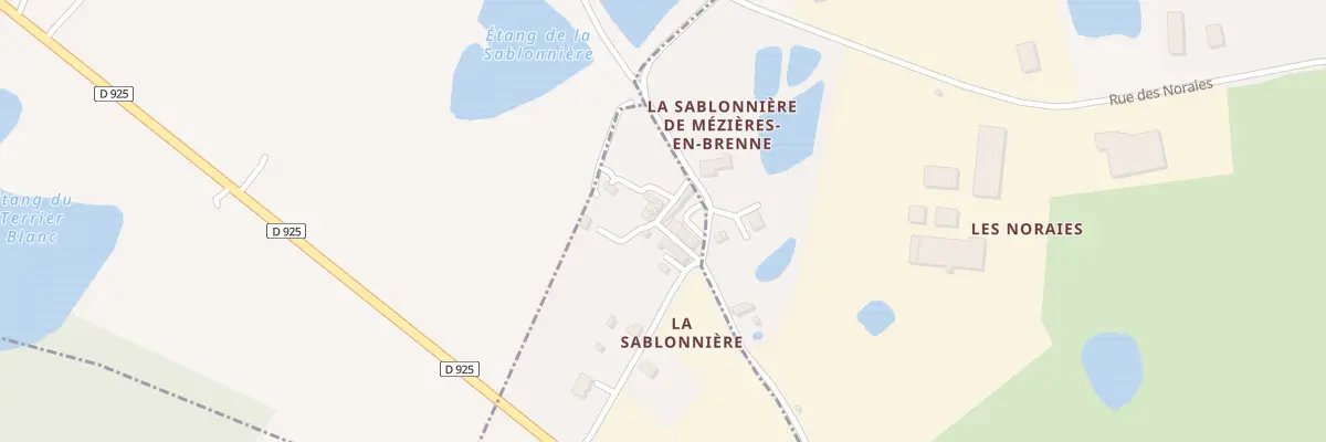 Plan du 30 La Sablonniere à Saint-Michel-en-Brenne