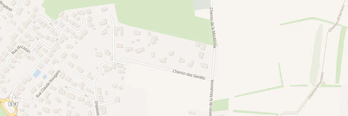 Plan du 8 Che des Genêts à Saint-Lys