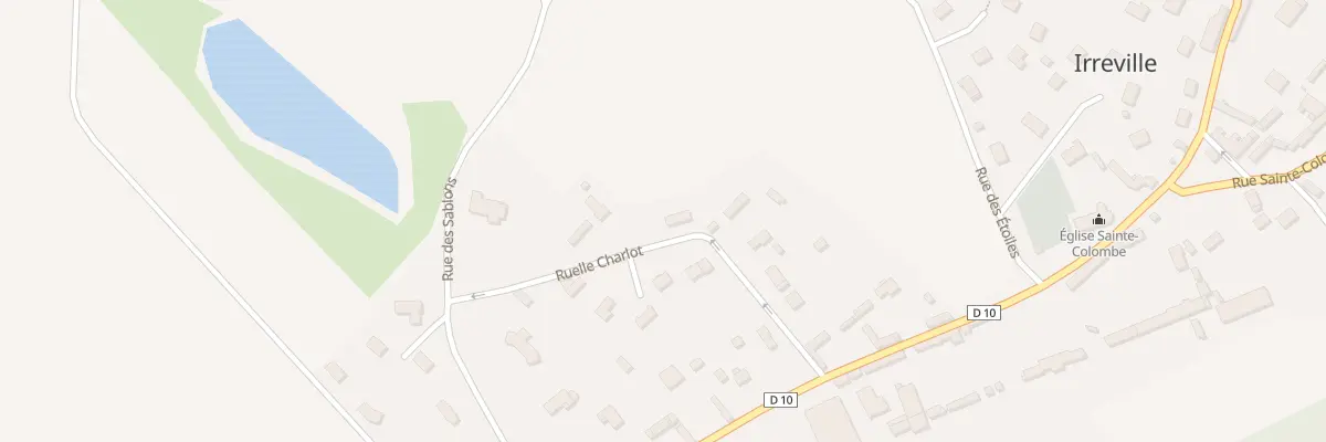 Plan du 10 Rle Charlot à Irreville