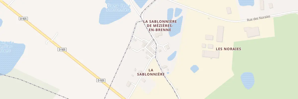 Plan du 28 La Sablonniere à Saint-Michel-en-Brenne