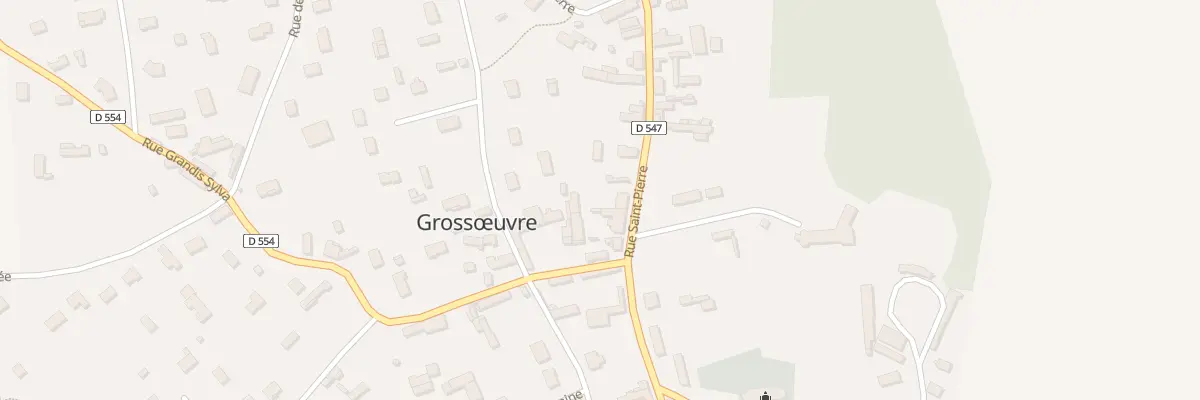 Plan du 61 Rue Saint Pierre à Grossœuvre