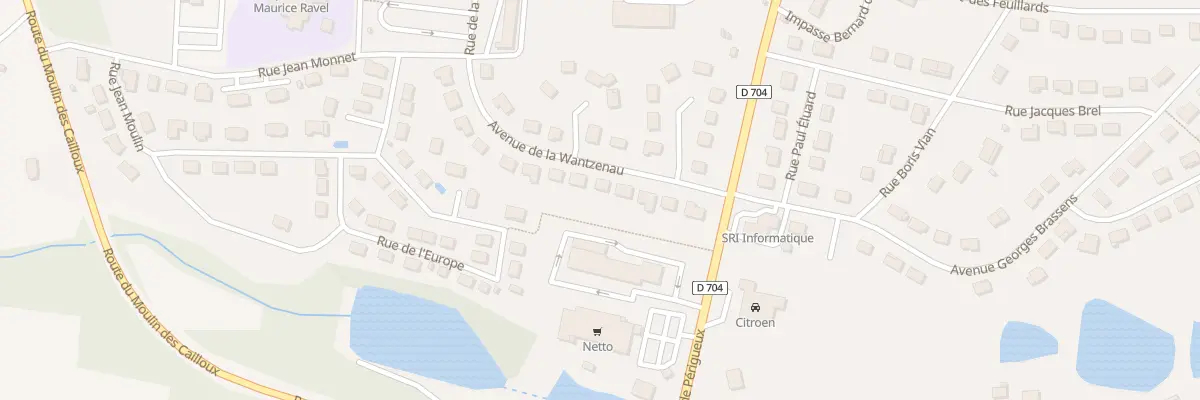 Plan du 9 Av de la Wantzenau à Saint-Yrieix-la-Perche