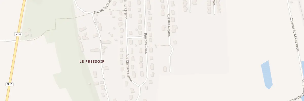 Plan du 21 Rue des Crocs à Saint-Hilaire-la-Gravelle