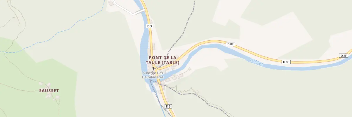 Plan du 21 Pont de la Taule à Ustou