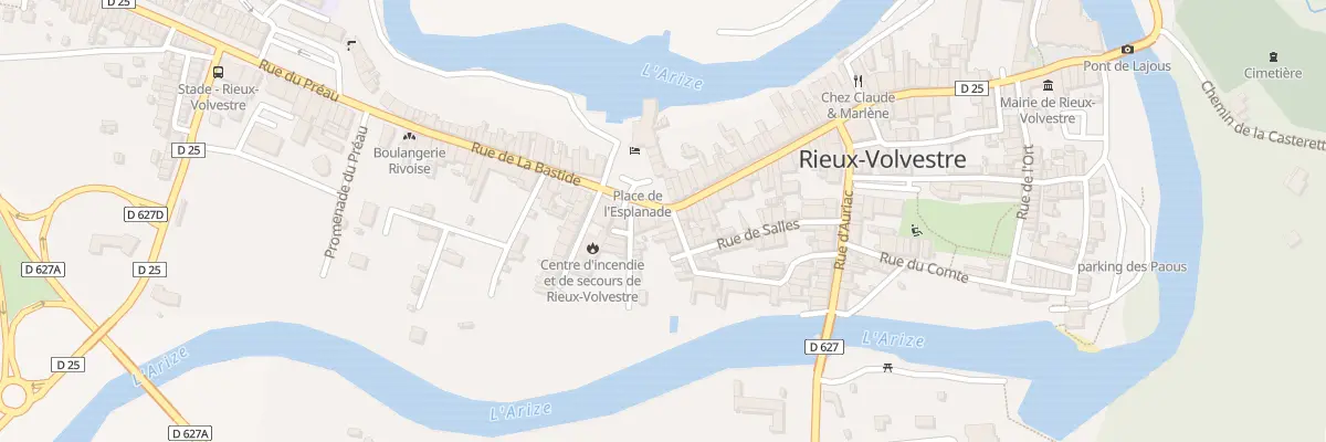 Plan du 3 Pl de la Caserne à Rieux-Volvestre