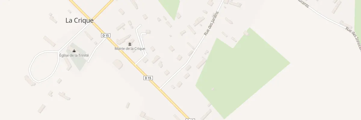 Plan du 5090 Le Bourg à La Crique