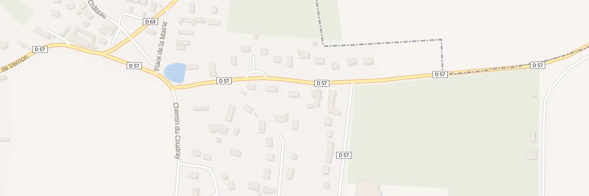 Plan du 20 Rte de Vernon à Fauville