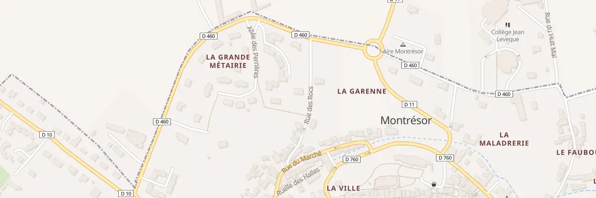 Plan du 15 Rue des Rocs à Montrésor