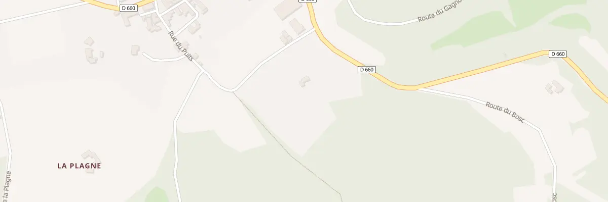 Plan du 5177F Pech de la Tour à Goujounac