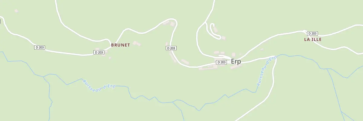 Plan du 1 Rte Principale à Erp