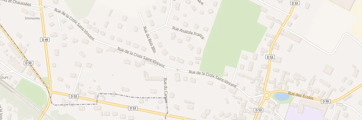 Plan du 20A Rue de la Croix Saint Vincent à La Madeleine-de-Nonancourt