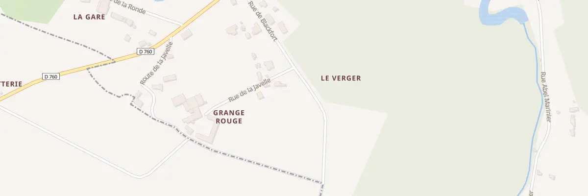 Plan du 12 Rue de Blackford à Montrésor