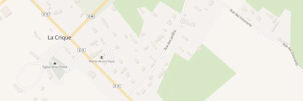Plan du 5007 Le Bourg à La Crique
