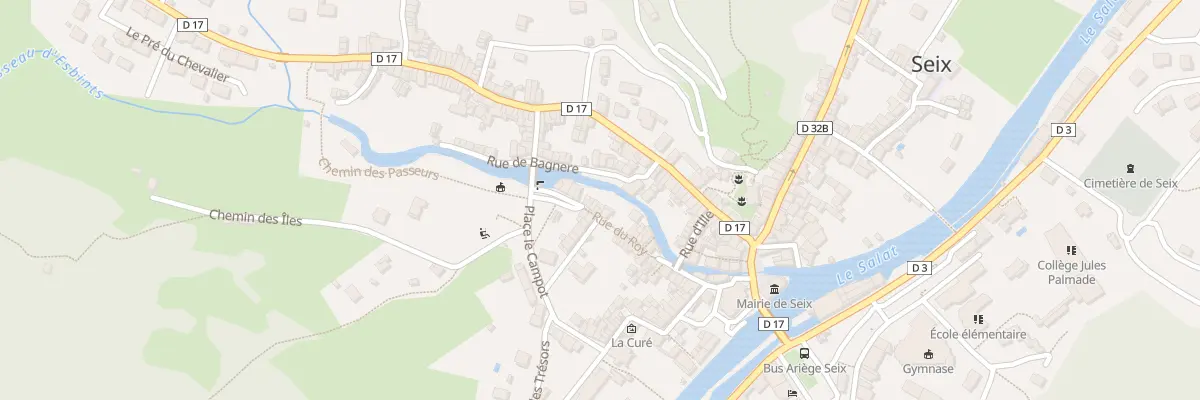 Plan du 176 Rue du Roy à Seix