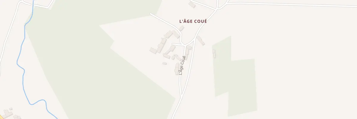 Plan du 5 L’Age Coue à Lignac