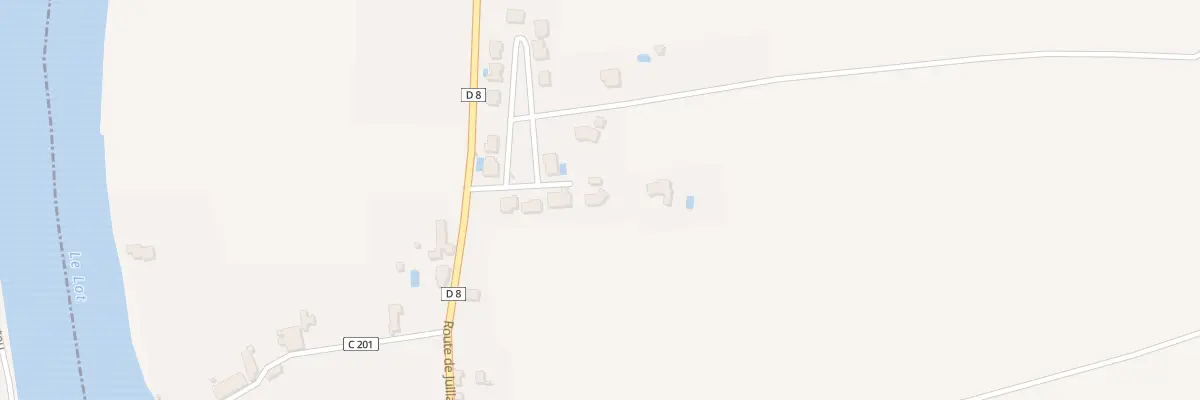 Plan du 14B Lot Terre Grande à Anglars-Juillac