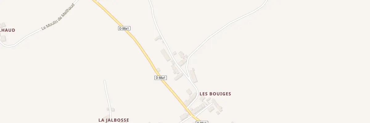 Plan du 15 Les Bouiges à Lussac-les-Églises