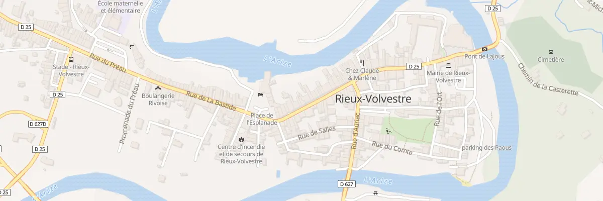 Plan du 26 Rue Saint Cizi à Rieux-Volvestre
