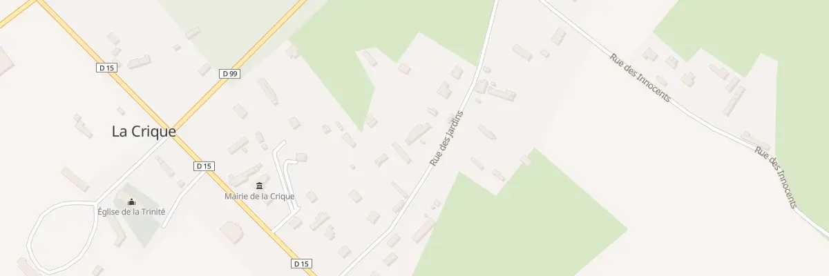 Plan du 5008 Le Bourg à La Crique
