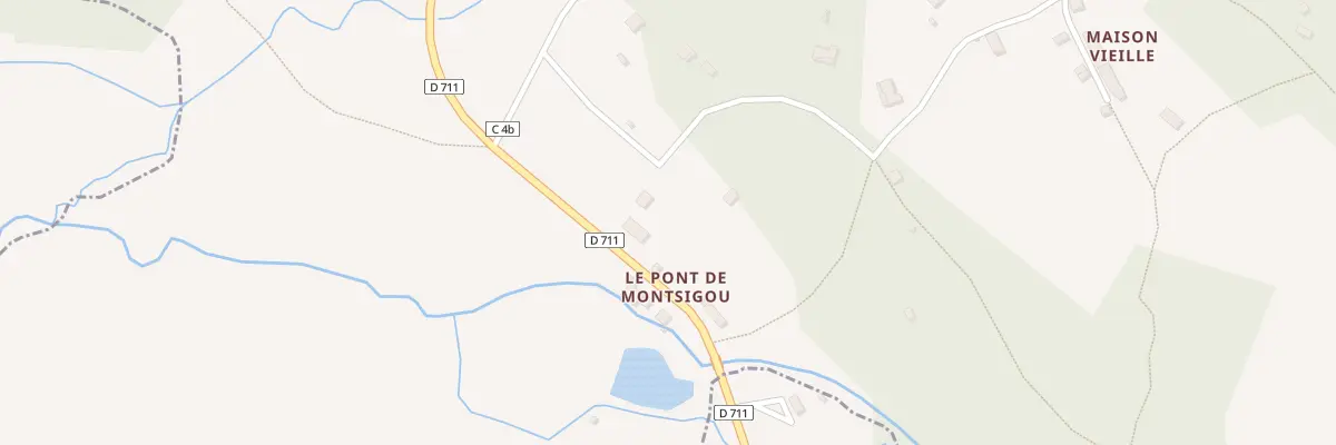 Plan du 6 Pont de Mont Sigou au Buis