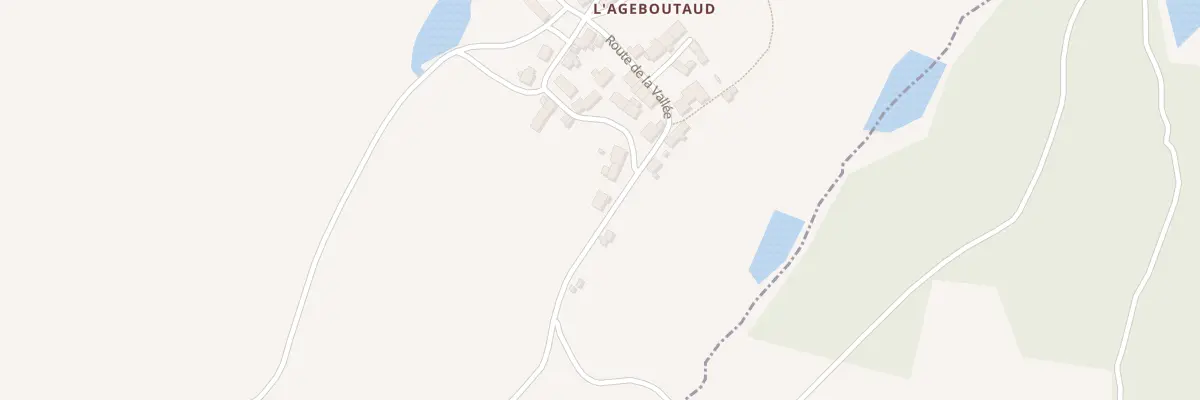 Plan du 1 Rte de la Vallée à Coulonges-les-Hérolles