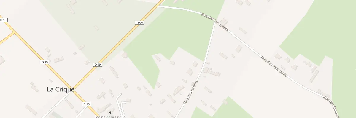 Plan du 295 Rue des Jardins à La Crique