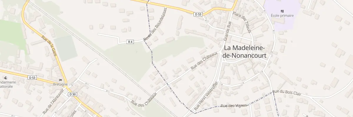 Plan du 12 Rue des Châteaux à La Madeleine-de-Nonancourt