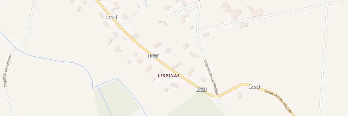 Plan du 709 Rte de Montauban à Labastide-du-Temple