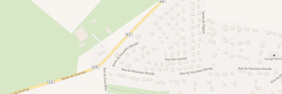 Plan du 2350 Rte de Gournay à Saint-Jacques-sur-Darnétal