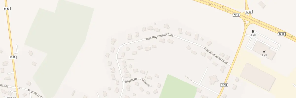 Plan du 18 Rue Raymond Huet à La Madeleine-de-Nonancourt
