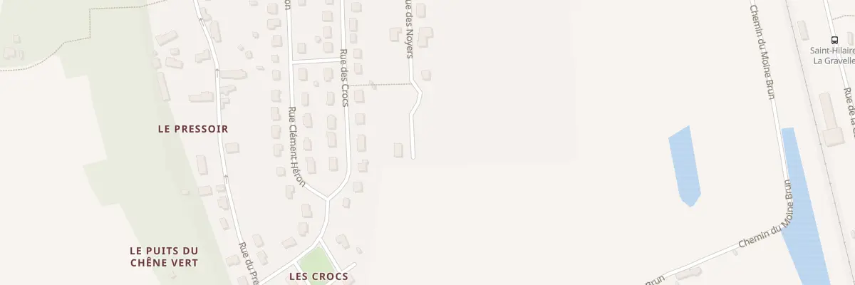 Plan du 17 Rue des Noyers à Saint-Hilaire-la-Gravelle