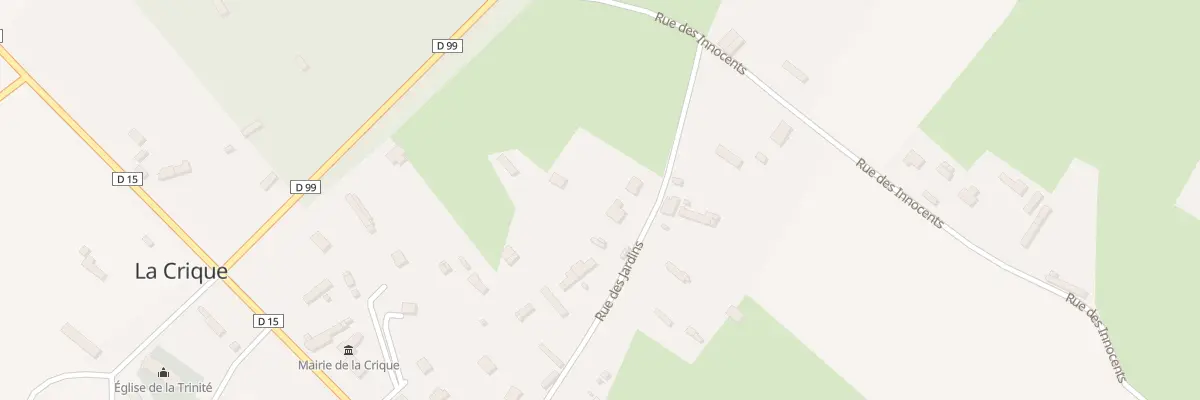 Plan du 245 Rue des Jardins à La Crique