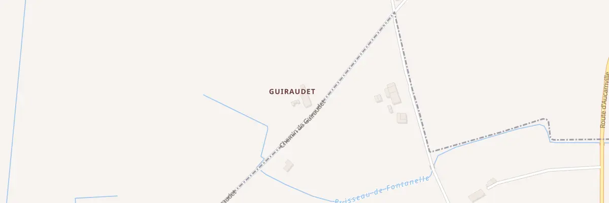 Plan du 710 Che de Guiraudet à Savenès