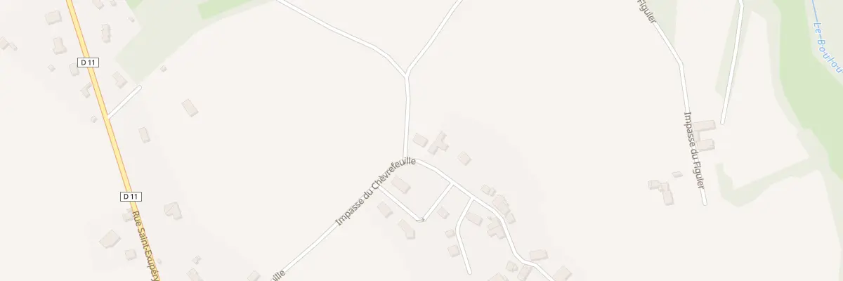 Plan du 393 Imp du Chèvrefeuille à Jourgnac