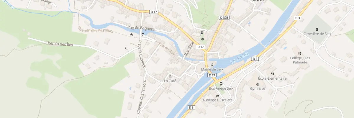 Plan du 186 Rue du Roy à Seix