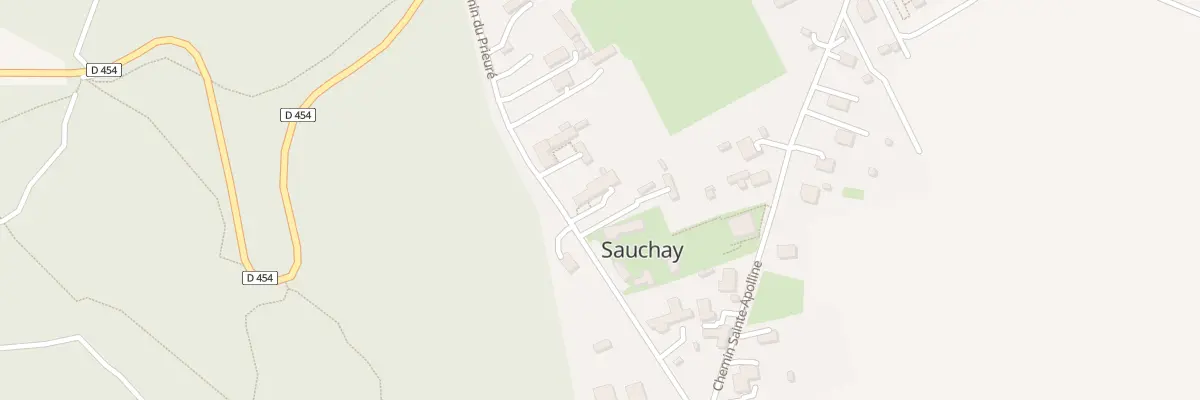Plan du 13 Che du Prieure à Sauchay