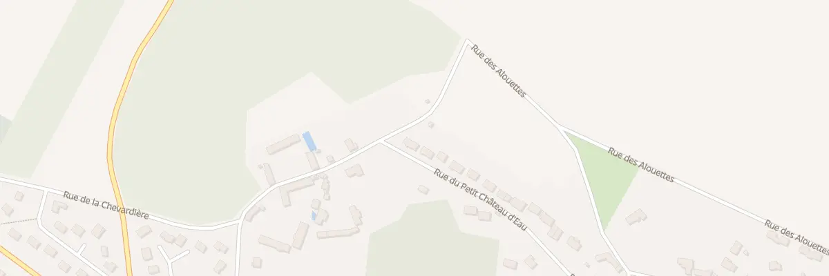 Plan du 34 Rue du Petit Château d’Eau à Landelles