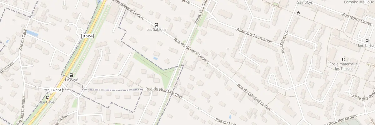 Plan du 39 Rue du Général Leclerc au Vaudreuil